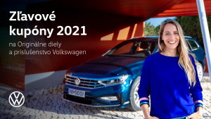 Zľavové kupóny VW 2021